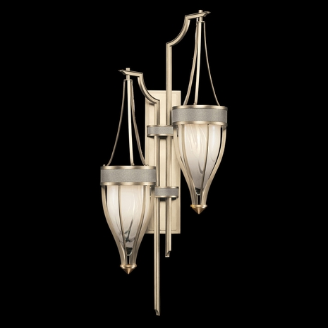 100041-612 Fine Art Lighting Mirage 41.5"H Sconce with Champagne/Brass/Coco Finish