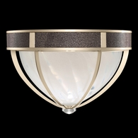 100042-621 Fine Art Lighting Mirage 18.75"W Round Flush Mount with Champagne/Nickel/Pebble Finish