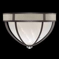100042-722 Fine Art Lighting Mirage 18.75"W Round Flush Mount with Midnight Steel/Nickel/Coco Finish