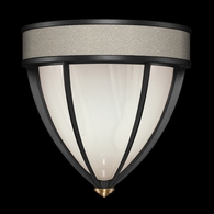 100043-112 Fine Art Lighting Mirage 12.25"H Sconce with Black Iron/Brass/Coco Finish