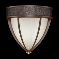 100043-211 Fine Art Lighting Mirage 12.25"H Sconce with Bronze/Brass/Pebble Finish
