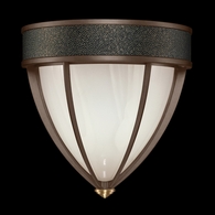 100043-213 Fine Art Lighting Mirage 12.25"H Sconce with Bronze/Brass/Black Knight Finish