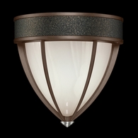 100043-223 Fine Art Lighting Mirage 12.25"H Sconce with Bronze/Nickel/Black Knight Finish
