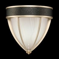 100043-613 Fine Art Lighting Mirage 12.25"H Sconce with Champagne/Brass/Black Knight Finish