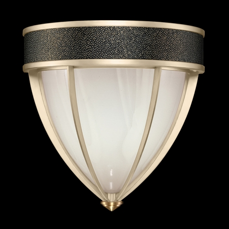 100043-613 Fine Art Lighting Mirage 12.25"H Sconce with Champagne/Brass/Black Knight Finish