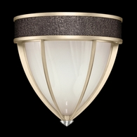 100043-621 Fine Art Lighting Mirage 12.25"H Sconce with Champagne/Nickel/Pebble Finish