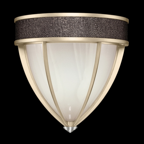 100043-621 Fine Art Lighting Mirage 12.25"H Sconce with Champagne/Nickel/Pebble Finish