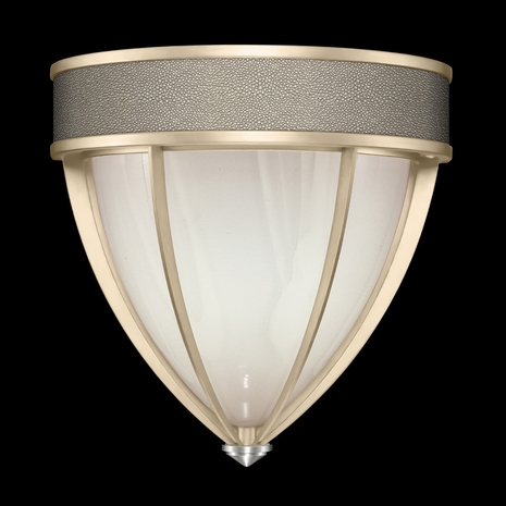 100043-622 Fine Art Lighting Mirage 12.25"H Sconce with Champagne/Nickel/Coco Finish