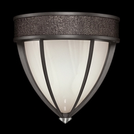 100043-721 Fine Art Lighting Mirage 12.25"H Sconce with Midnight Steel/Nickel/Pebble Finish