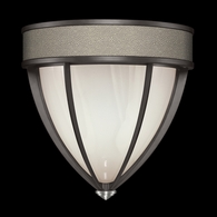100043-722 Fine Art Lighting Mirage 12.25"H Sconce with Midnight Steel/Nickel/Coco Finish