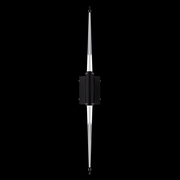 100049-1 Fine Art Lighting Blade 35.625"H Sconce with Black/Dark Walnut Finish