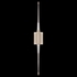 100049-6 Fine Art Lighting Blade 35.625"H Sconce with Champagne/Dark Walnut Finish