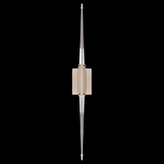 100049-6 Fine Art Lighting Blade 35.625"H Sconce with Champagne/Dark Walnut Finish
