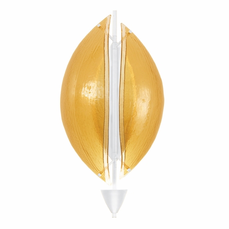 100058-62 Fine Art Lighting Embark 23.75"H Sconce with White/Amber Finish