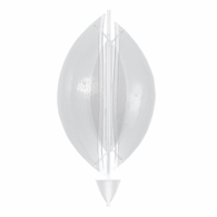 100058-63 Fine Art Lighting Embark 23.75"H Sconce with White/Clear Finish