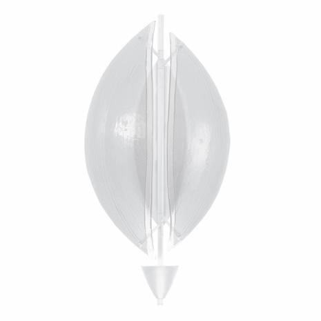100058-63 Fine Art Lighting Embark 23.75"H Sconce with White/Clear Finish