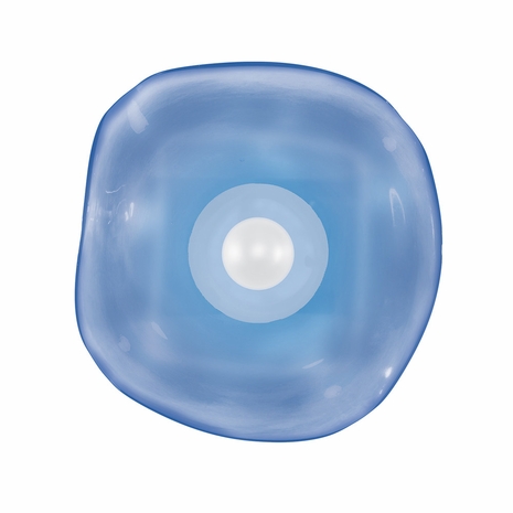 100059-61 Fine Art Lighting Embark 16"H Sconce with White/Blue Finish