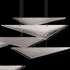 100116-44 Fine Art Lighting Volo 60.5"W Rectangular Pendant with Silver/Clear Hammered Finish