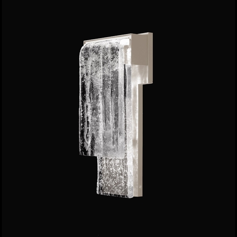 100152-7 Fine Art Lighting Waterfall 16.25"H Outdoor Wall Sconce with Outdoor Silver Finish