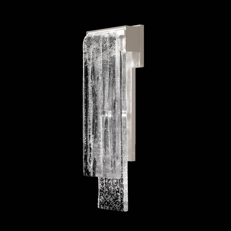 100153-7 Fine Art Lighting Waterfall 21.25"H Outdoor Wall Sconce with Outdoor Silver Finish