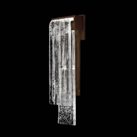 100153-8 Fine Art Lighting Waterfall 21.25"H Outdoor Wall Sconce with Outdoor Bronze Finish