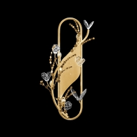 100162-7 Fine Art Lighting Volare 26"H RSF Sconce with Burnished Gold Finish