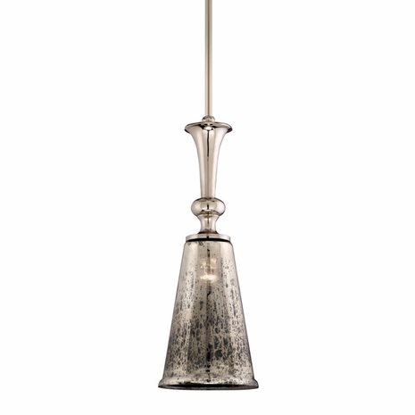 103-44 Corbett Argento 1Lt Pendant with Cast Aluminum Finish