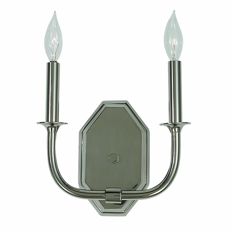 1062 Framburg Lighting Moderne 2 Light Bath and Sconce