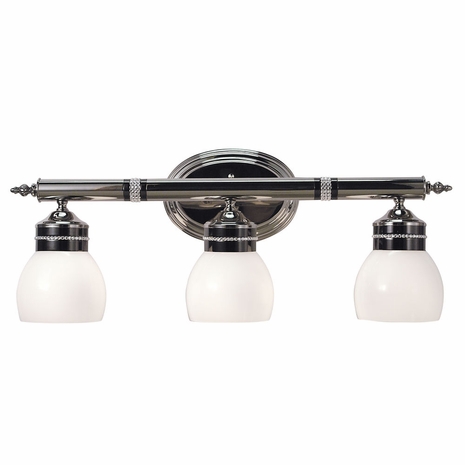 1083 Framburg Lighting Princessa 3 Light Bath and Sconce