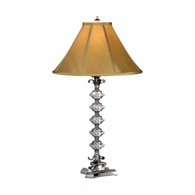 1098 Wildwood Crystal Clear Crystal Beads Lamp