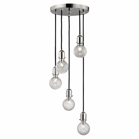 1105 Hudson Valley Marlow 5 Light Pendant