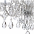 1112-CH-CL-S Crystorama Traditional Crystal 12 Light Swarovski Strass Crystal Polished Chrome Chandelier