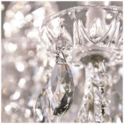 1130-CH-CL-S Crystorama Traditional Crystal 10 Light Swarovski Strass Crystal Polished Chrome Chandelier