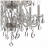 1137-CH-CL-MWP Crystorama Traditional Crystal 12 Light Hand Cut Crystal Polished Chrome Chandelier