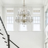 1137-PB-CL-MWP Crystorama Traditional Crystal 12 Light Hand Cut Crystal Polished Brass Chandelier