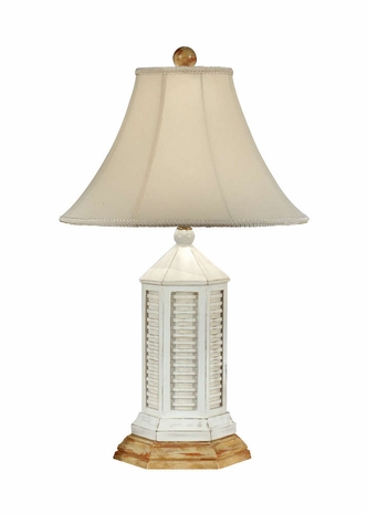 11470 Wildwood Lamps Louvered Pylon Lamp