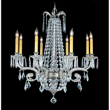 1148 Framburg Lighting Baronness Eight-Light Chandelier