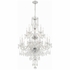 1155-CH-CL-MWP Crystorama Traditional Crystal 15 Light Hand Cut Crystal Polished Chrome Chandelier
