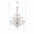 1156-CH-CL-MWP Crystorama Traditional Crystal 25 Light Hand Cut Crystal Polished Chrome Chandelier