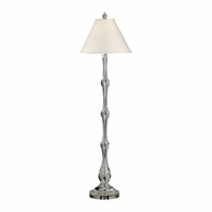 1156 Wildwood Solid Crystal Clear Crystal Floor Lamp