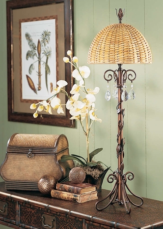 11677 Wildwood Lamps Copper Climbing Lamp
