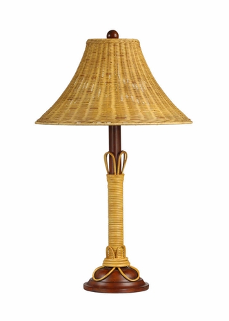 11707 Wildwood Lamps Wrapped Candlestick Lamp