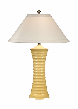 11870 Wildwood Lamps Ribbed Vase Lamp