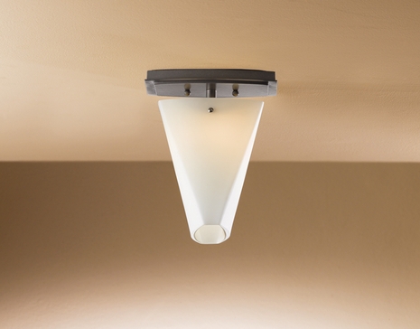 12-7921F Hubbardton Forge Lighting Fluorescent Tetra Wrought Iron Semi-flush