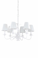 12133 Meg Braff Fontana Chandelier With Shades