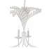 12149 Meg Braff Royal Palm Chandelier - White