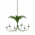 12150 Meg Braff Royal Palm Chandelier - Green