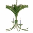 12150 Meg Braff Royal Palm Chandelier - Green