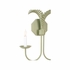 12158 Meg Braff Petite Palm Sconce - Green