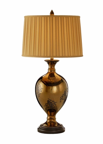 12510 Wildwood Lamps Damask Reflective Lamp